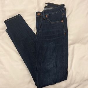 Madewell 9” high rise skinny jeans